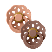 Boheme 2 PACK - Peach/Woodchuck - BIBS