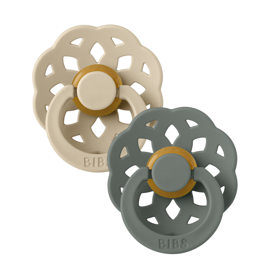 Boheme Pacifiers 2 Pack - Vanilla/Pine