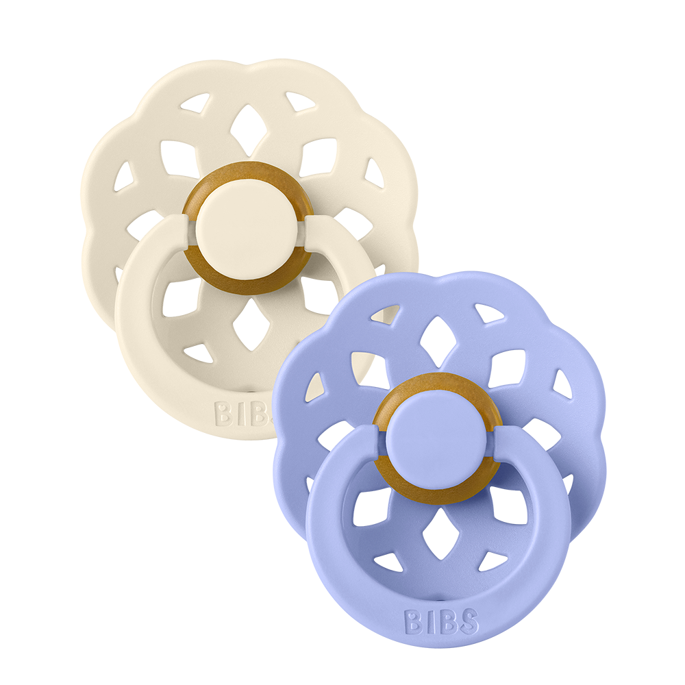 Boheme Pacifiers 2 Pack - Ivory/Hush