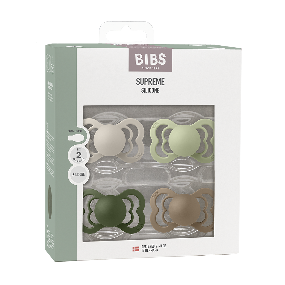 Supreme Pacifiers 4 Pack - Sand/Sage/Hunter Green/Dark Oak