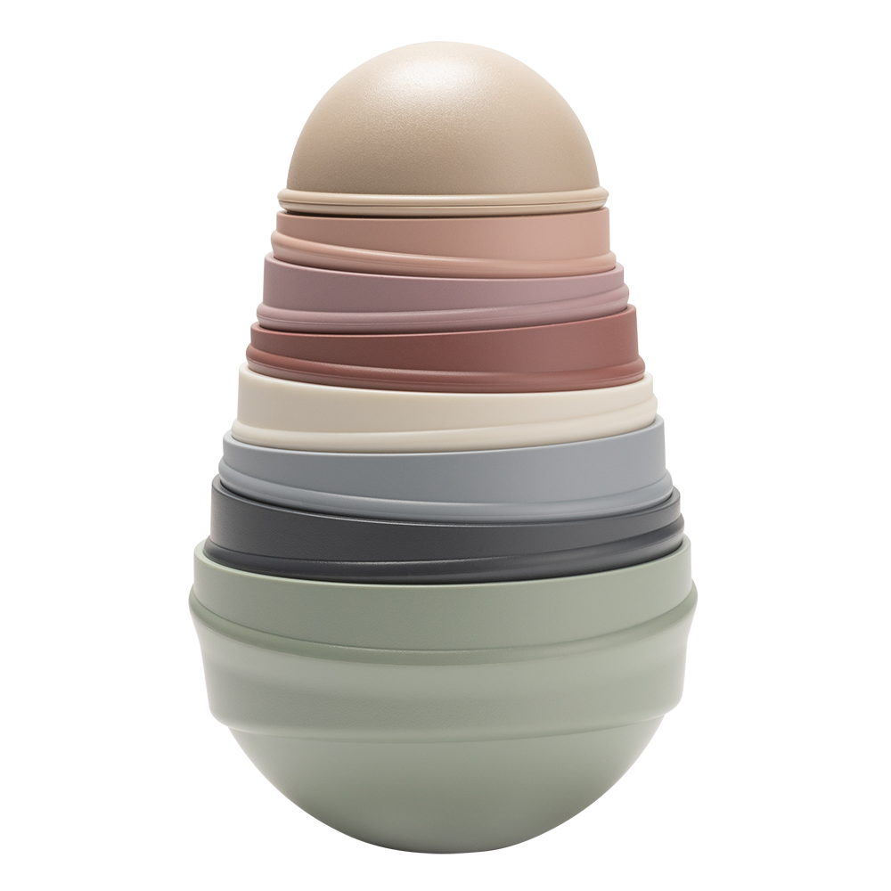 Wobbly Tower - Pastel Rainbow