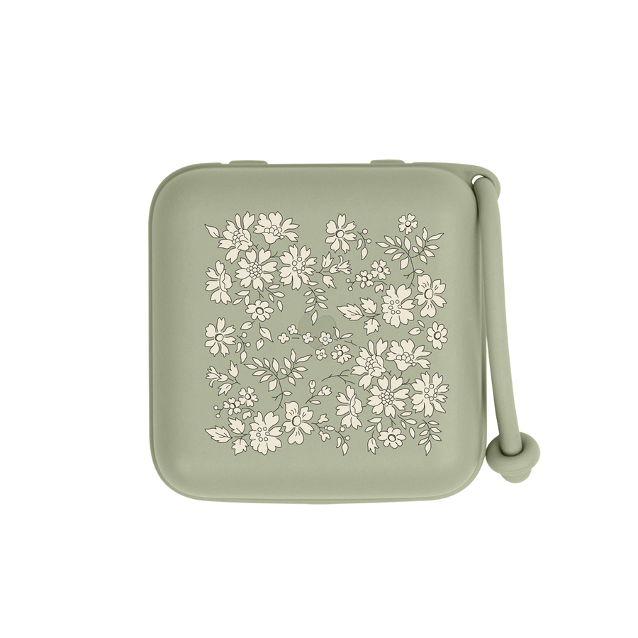 BIBS x LIBERTY Pacifier Box - Capel Sage