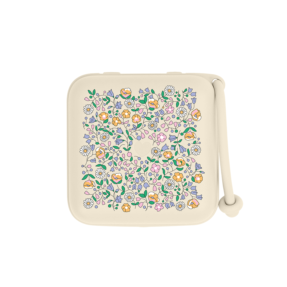 BIBS x LIBERTY Pacifier Box Chloe Meadow - Ivory