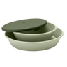 Mealtime Set - Sage/Hunter Green - BIBS