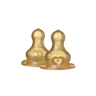 Bottle Latex Nipple 2 Pack