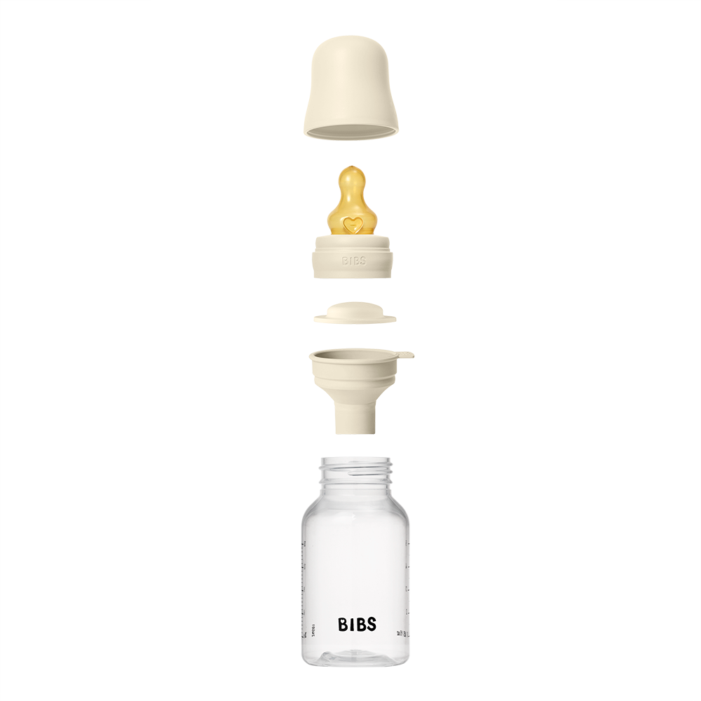 Baby BPA-Free PP Bottle Set 5oz Latex - Ivory