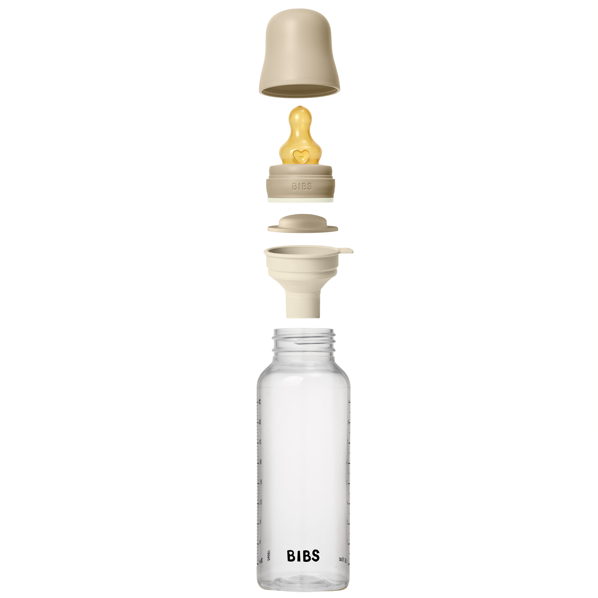 Baby BPA-Free PP Bottle Glow Set 9oz Latex - Vanilla
