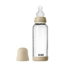 Baby Glass Bottle Glow Set 8oz Silicone - Vanilla