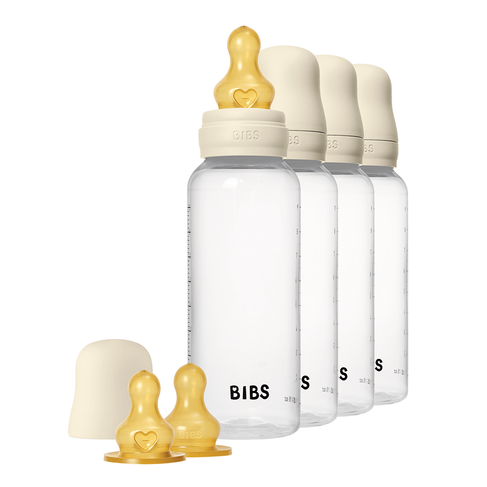 Baby BPA-Free PP Bottle 9oz 4 Pack Latex -  Ivory