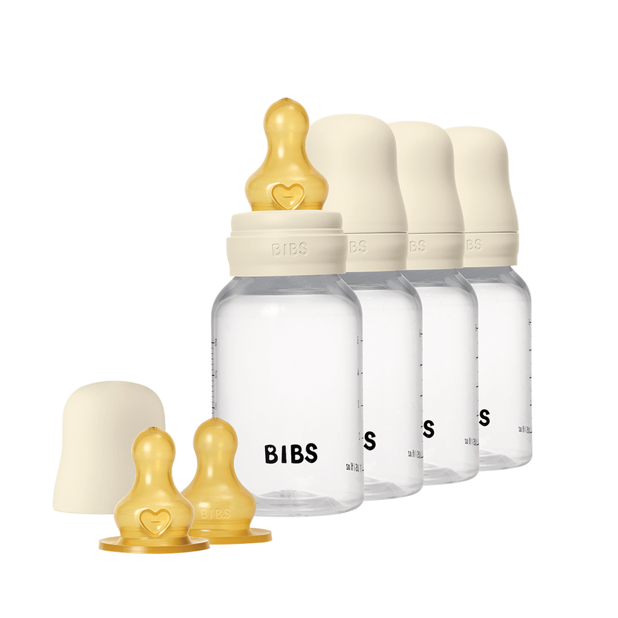 Baby BPA-Free PP Bottle 5oz 4 Pack Latex -  Ivory