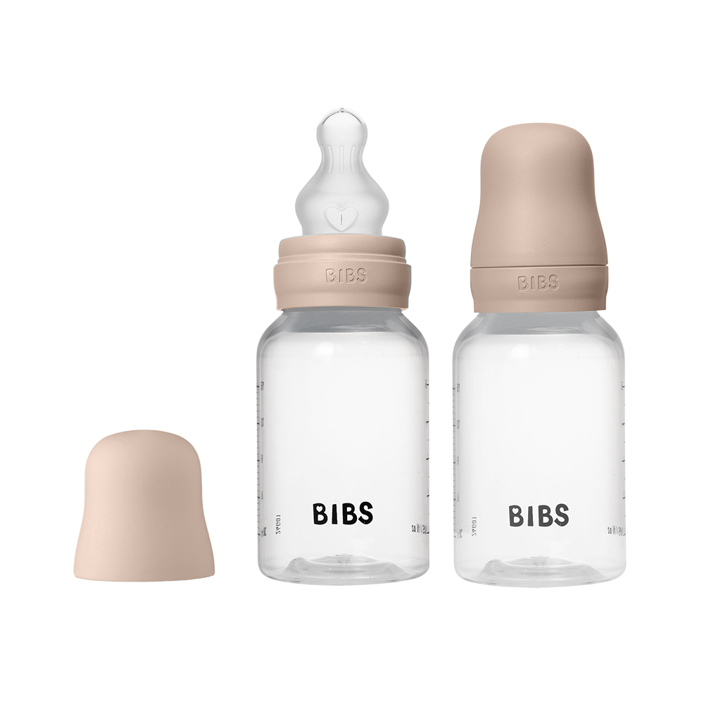 Baby BPA-Free PP Bottle Set 5oz 2 Pack Silicone - Blush