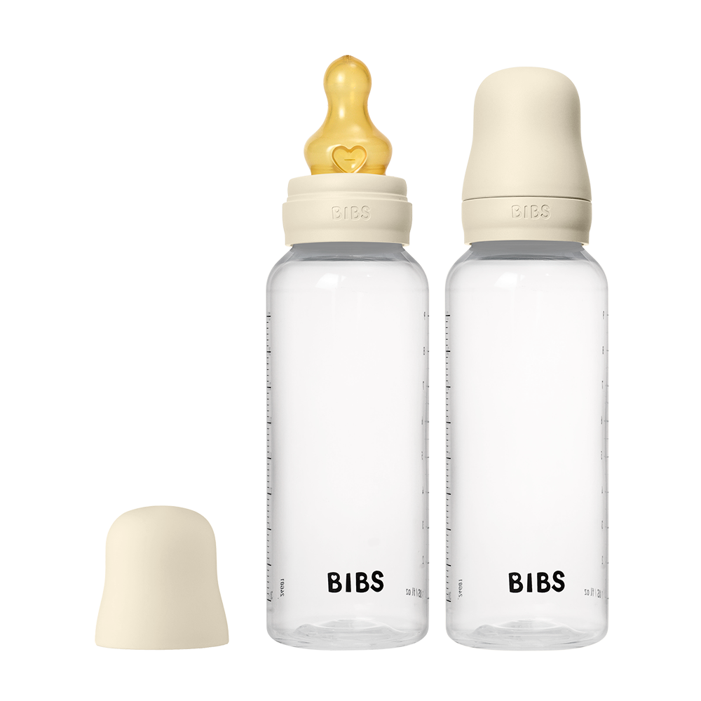 Baby BPA-Free PP Bottle Set 9oz 2 Pack Latex - Ivory