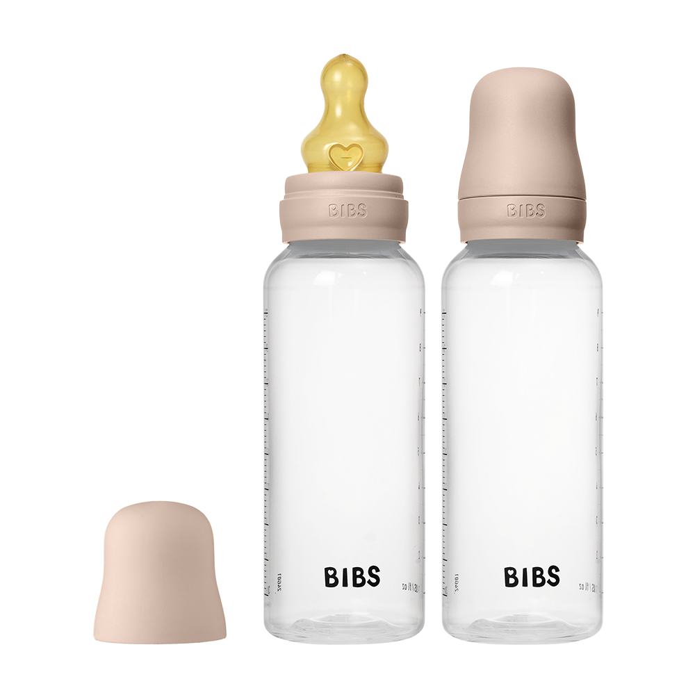 Baby BPA-Free PP Bottle Set 9oz 2 Pack Latex - Blush
