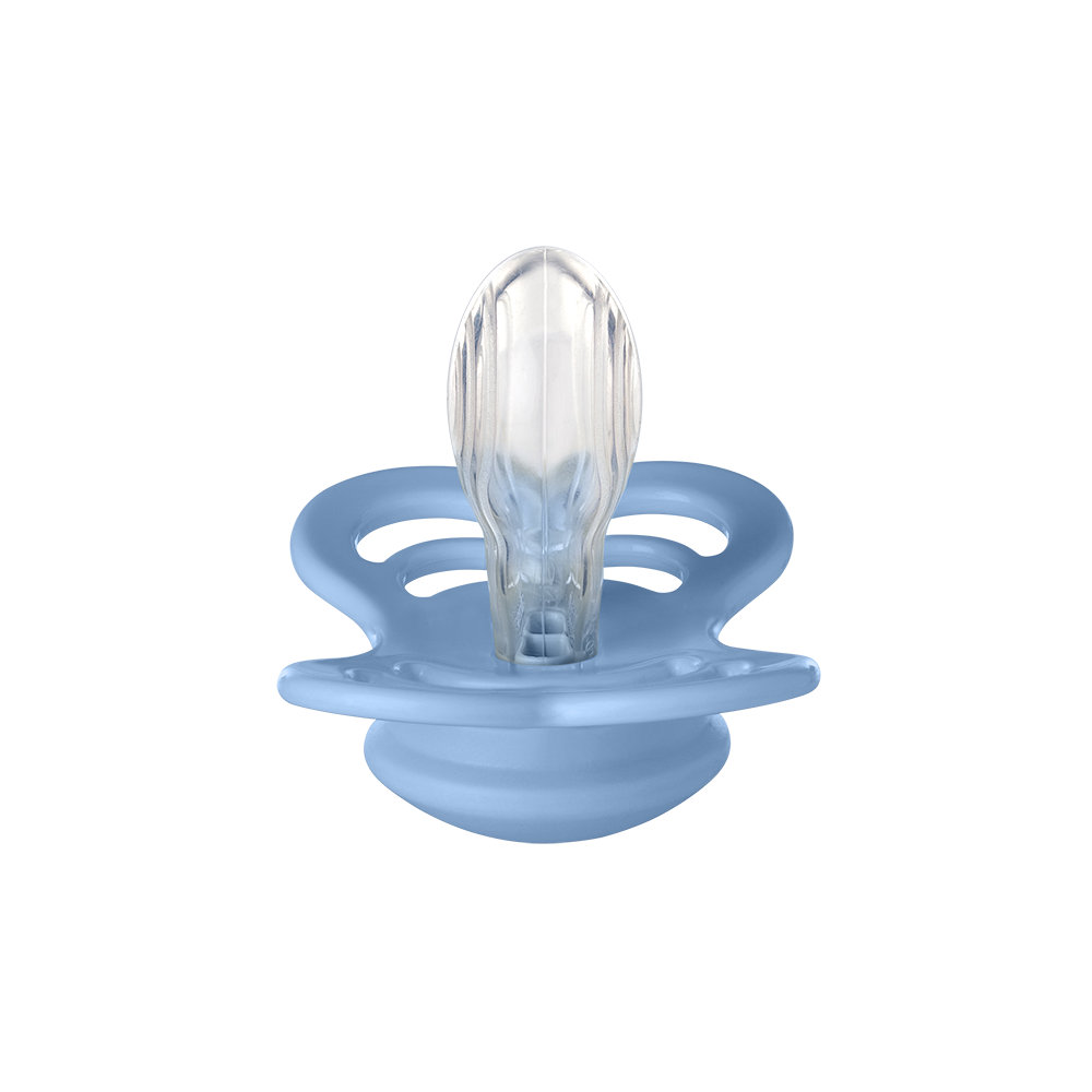 Supreme Pacifiers 2 Pack - Vanilla/Sky Blue