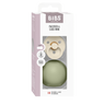 Colour Pacifier And Pacifier Case Mini - Ivory/Sage