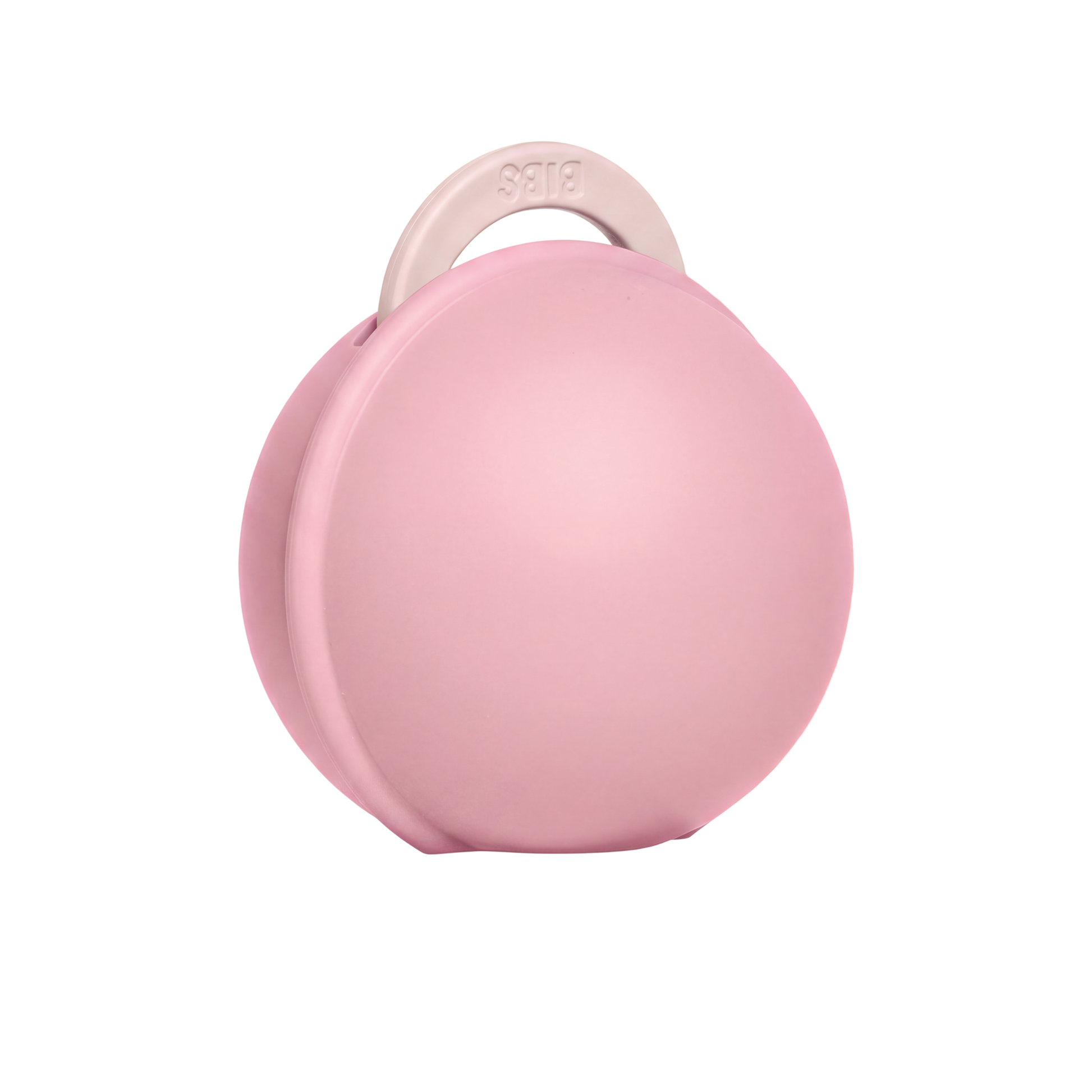 Colour Pacifier And Pacifier Case Mini - Petal/Baby Pink