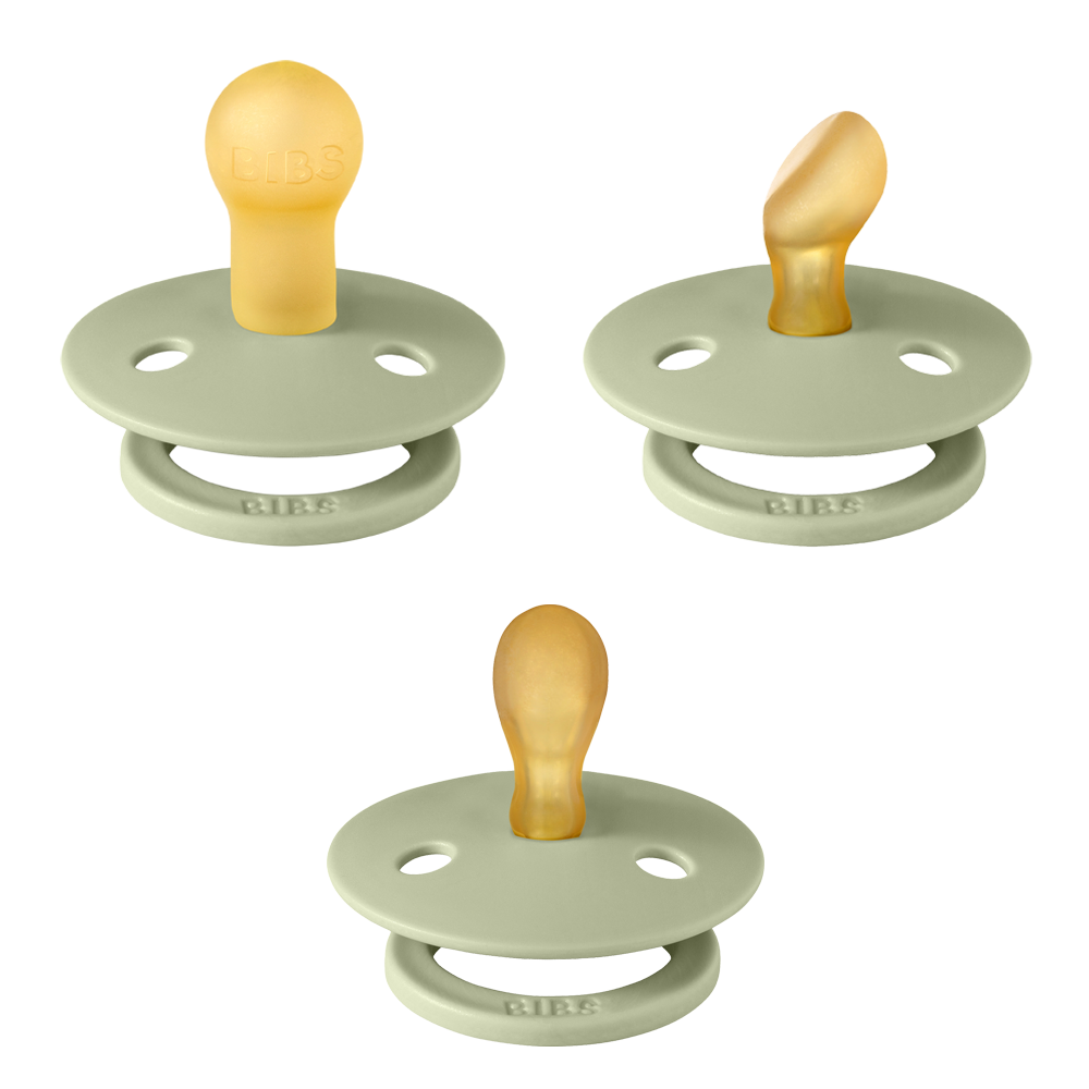 New Baby Pacifiers Try-It Collection 3 Pack - Sage