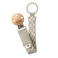 Pacifier Clip - Sand/Ivory - BIBS