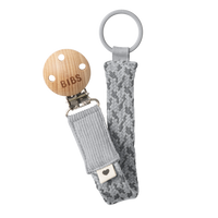 Pacifier Clip - Cloud/Iron - BIBS
