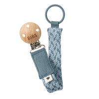 Pacifier Clip - Petrol/Baby Blue - BIBS