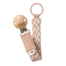 Pacifier Clip - Blush/Ivory - BIBS