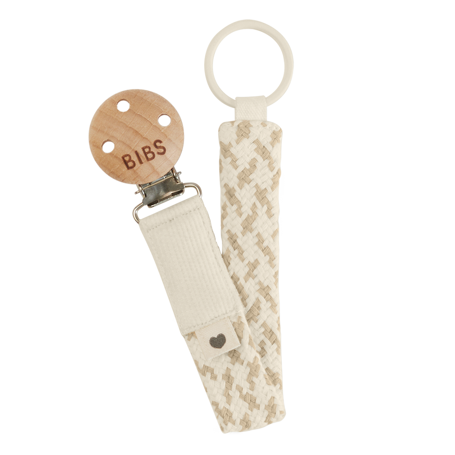 Pacifier Clip - Ivory/Vanilla