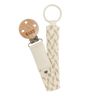Pacifier Clip - Ivory/Vanilla - BIBS
