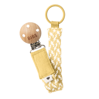 Pacifier Clip - Pale Butter/Ivory - BIBS