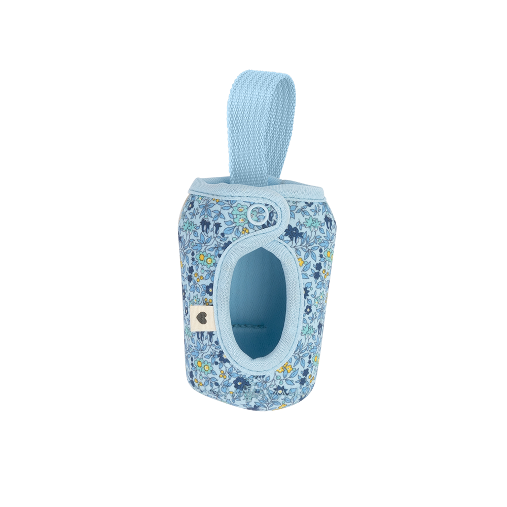 BIBS x LIBERTY Baby Bottle Sleeve Small - Chamomile Lawn Baby Blue