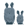 Kangaroo Bath Mitts - Petrol - BIBS