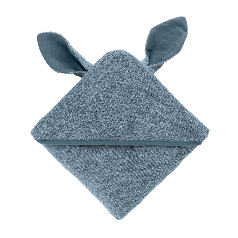 Kangaroo Hoodie Towel Baby - Petrol