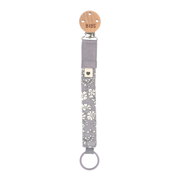 BIBS x LIBERTY Pacifier Clip - Capel Fossil Grey – Bibsworld