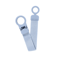 Pacifier Clip Loop - Dusty Blue - Bibsworld store US
