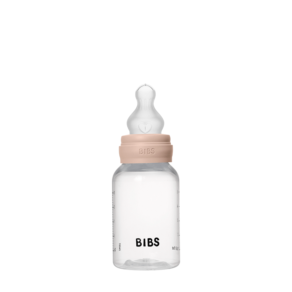 Baby BPA-Free PP Bottle Set 5oz Silicone - Blush