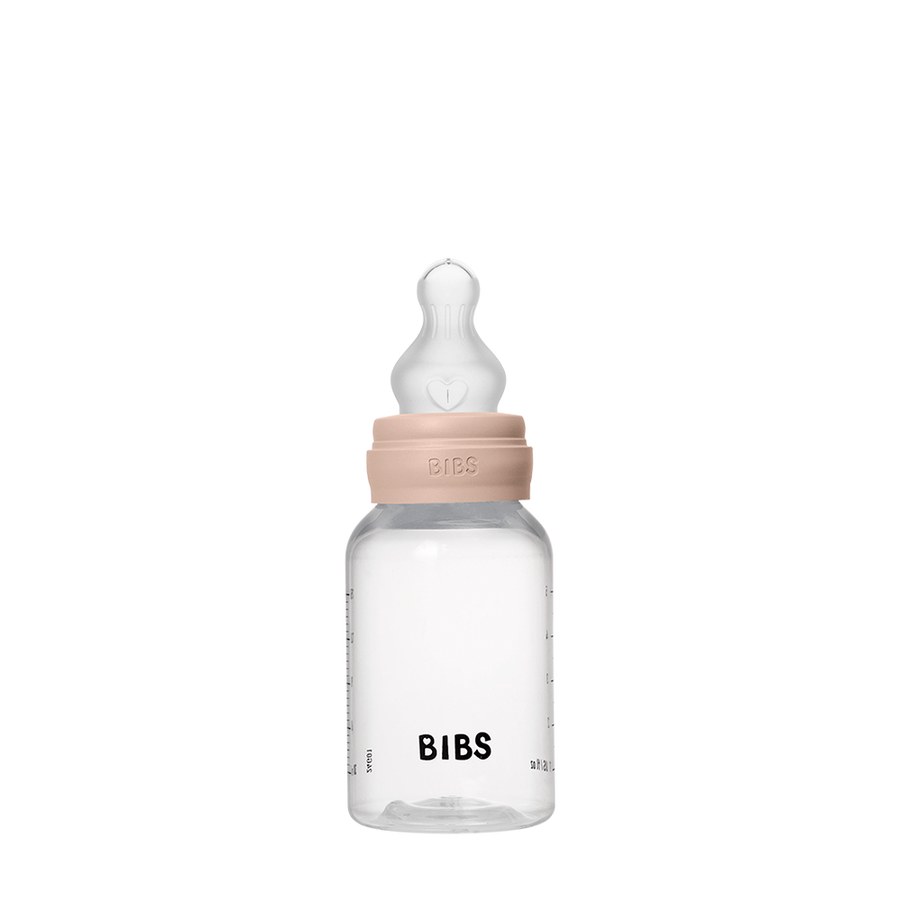 Baby BPA-Free PP Bottle Set 5oz Silicone - Blush