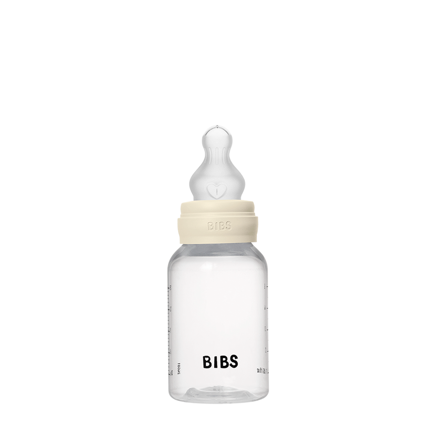Baby BPA-Free PP Bottle Set 5oz Silicone - Ivory