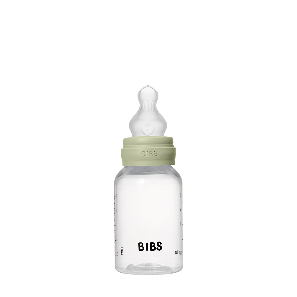 Baby BPA-Free PP Bottle Set 5oz Silicone - Sage