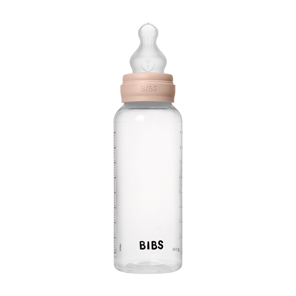 Baby BPA-Free Bottle Complete Set 9oz Silicone - Blush