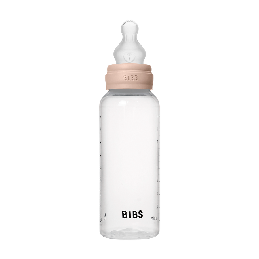 Baby BPA-Free PP Bottle Set 9oz Silicone - Blush