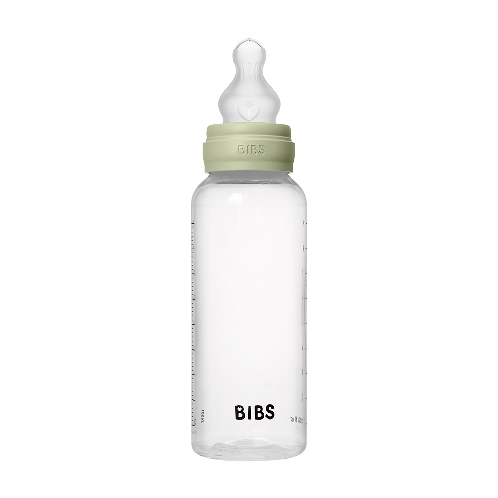 Baby BPA-Free PP Bottle Set 9oz Silicone - Sage