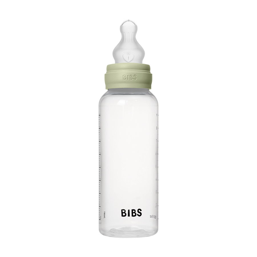 Baby BPA-Free PP Bottle Set 9oz Silicone - Sage