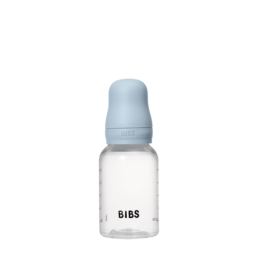 Baby BPA-Free PP Bottle Set 5oz Silicone - Baby Blue