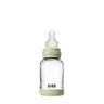 Baby Glass Bottle Set 4oz Silicone - Sage - Bibsworld store US