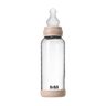 Baby Glass Bottle Set 8oz Silicone - Blush - Bibsworld store US