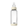 Baby Glass Bottle Set 8oz Silicone - Ivory - Bibsworld store US