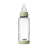 Baby Glass Bottle Set 8oz Silicone - Sage - Bibsworld store US
