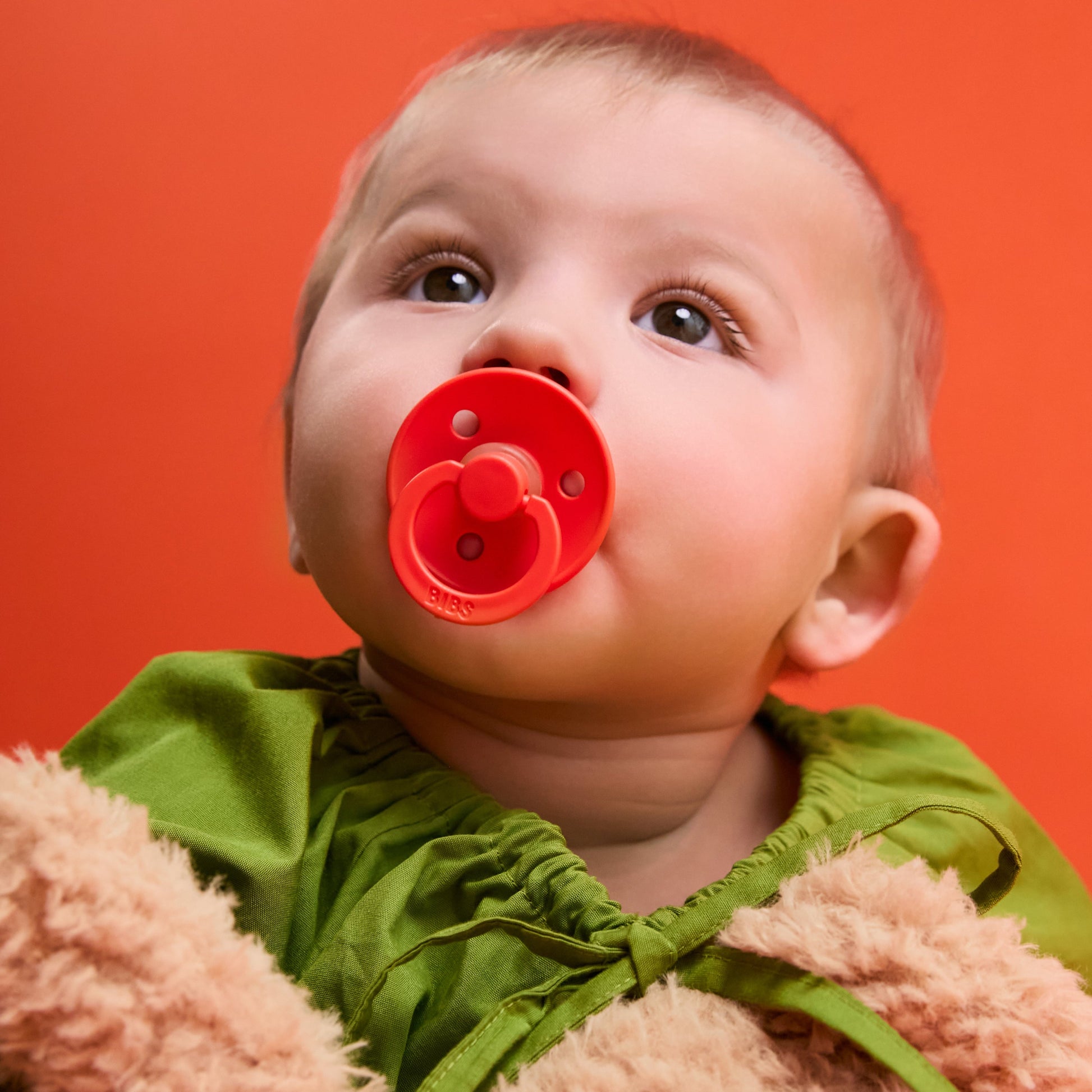 Colour Pacifiers 2 Pack - Baby Pink/Tango
