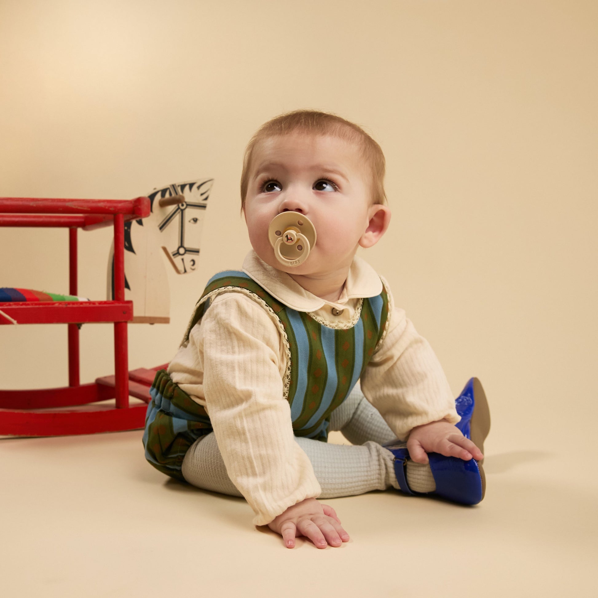 Colour Holiday Horse Pacifier - Vanilla