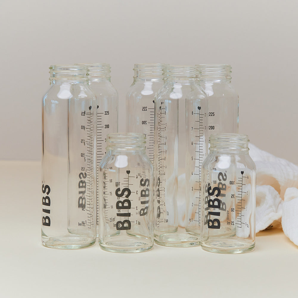 BIBS Baby Bottles - Glass with Anti-Colic Design – Bibsworld store US