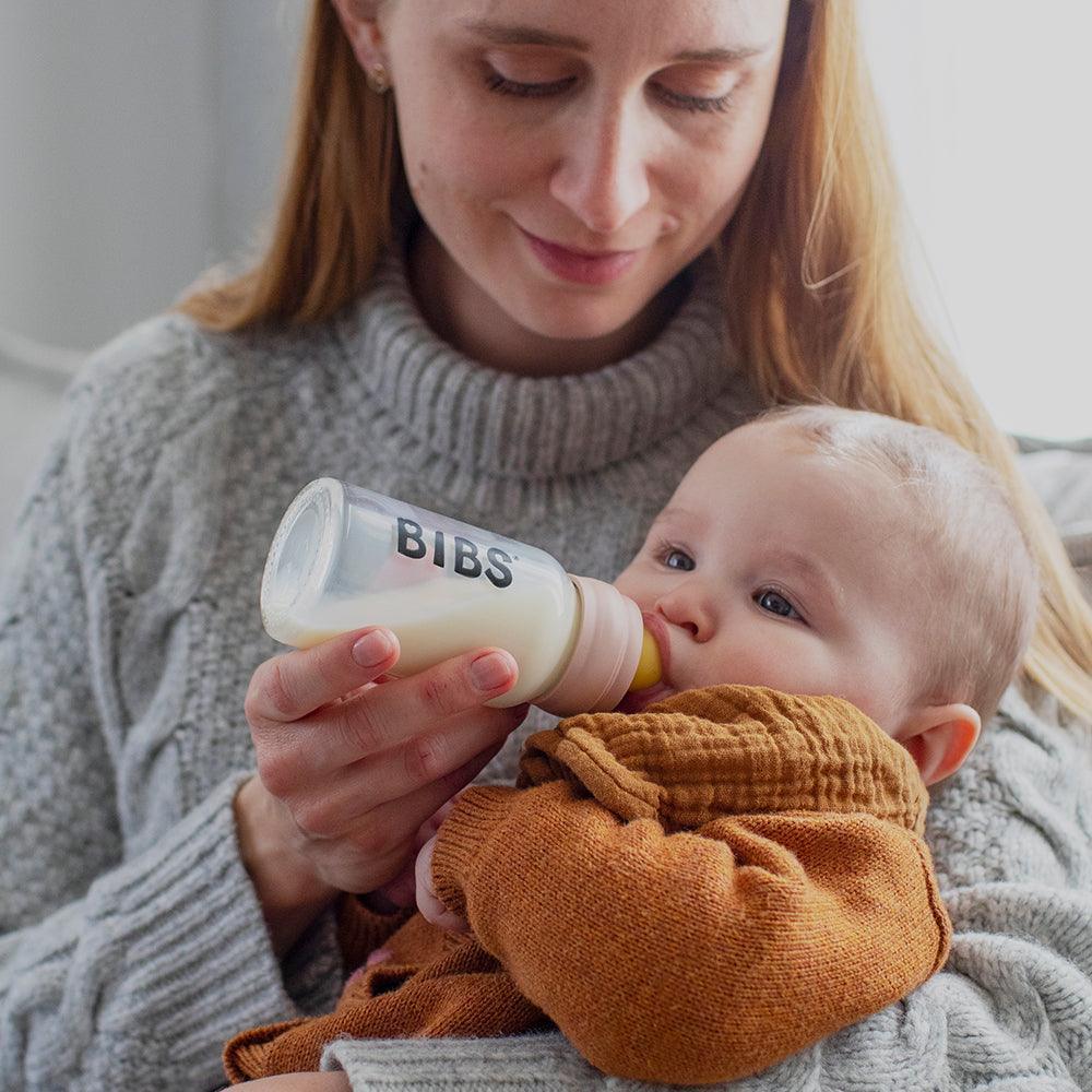 BIBS Baby Bottles - Glass with Anti-Colic Design – Bibsworld store US